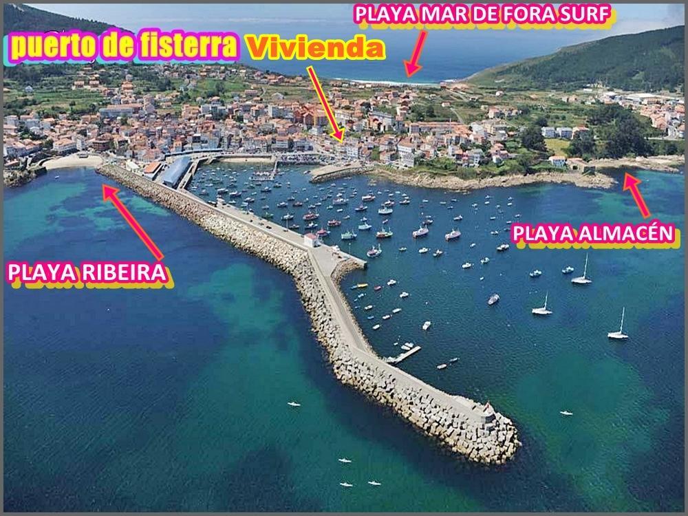Apartamento Paseo Del Puerto Finisterre Luaran gambar